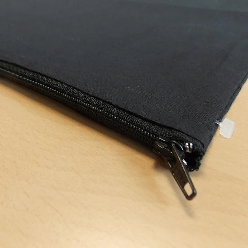 Textil Kissenbezug schwarz 40x40cm - Bastelschachtel