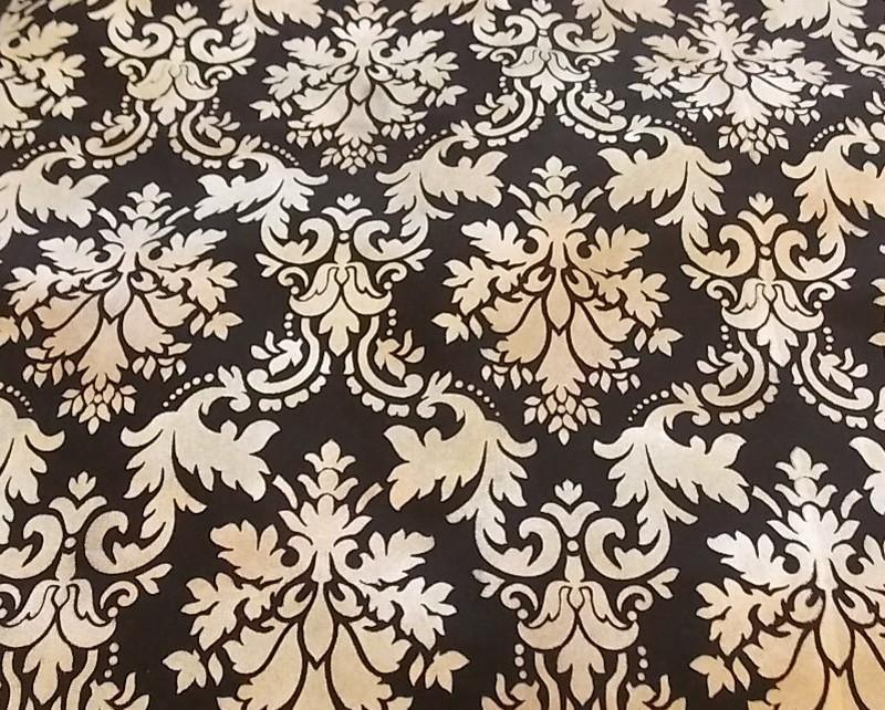 Textil Kissenbezug schwarz 40x40cm - Bastelschachtel