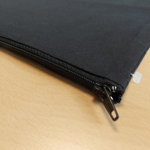 Textil Kissenbezug schwarz 40x40cm - Bastelschachtel - Textil Kissenbezug schwarz 40x40cm