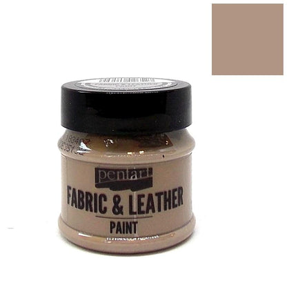 Pentart Textil- und Lederfarbe 50ml - sand - Bastelschachtel - Pentart Textil- und Lederfarbe 50ml - sand