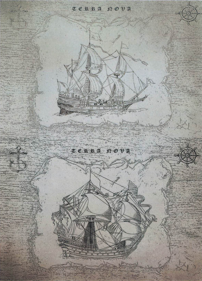 Motiv Transparentpapier A4 - Terra nova