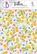 Vellum Motiv Transparentpapier Set - Summer breeze - Bastelschachtel