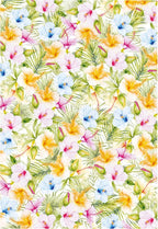 Vellum Motiv Transparentpapier Set - Summer breeze - Bastelschachtel