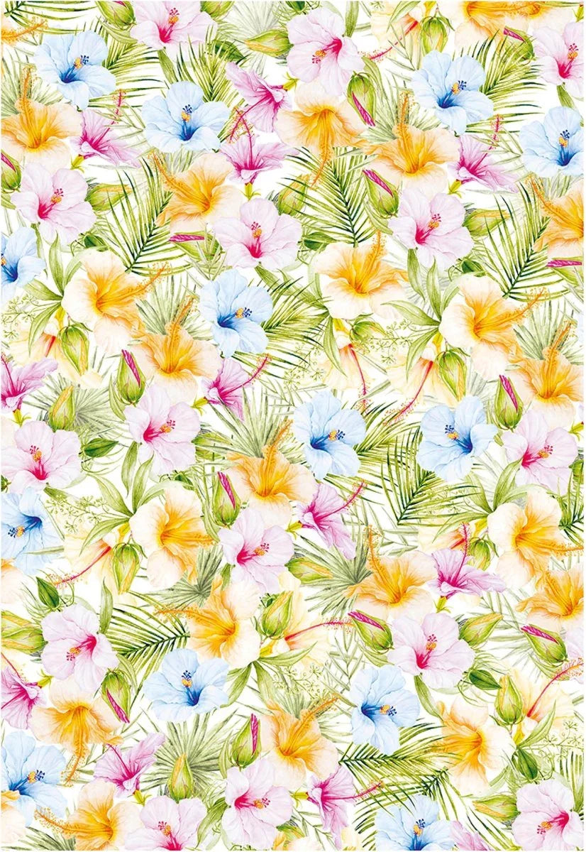 Vellum Motiv Transparentpapier Set - Summer breeze - Bastelschachtel