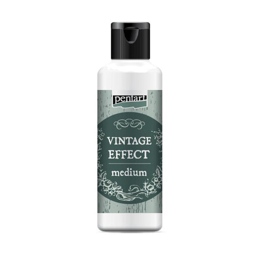 Pentart Vintage Effekt Medium 80ml - Bastelschachtel - Pentart Vintage Effekt Medium 80ml